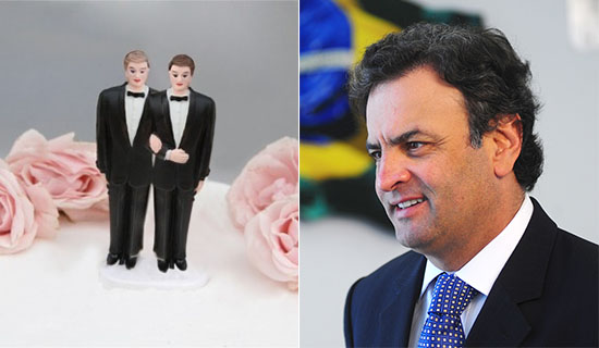 Photo of Aécio Neves defende adoção por gays e casamento igualitário