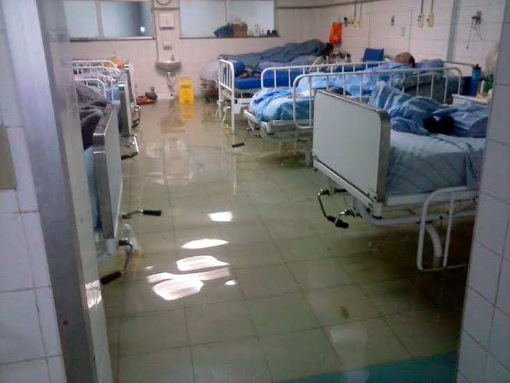 Photo of Chuva alaga hospitais de Irmã Dulce e Agenor Paiva
