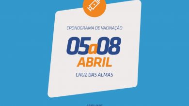 Photo of Confira cronograma de vacinação de 05 a 08 de abril, Cruz das Almas -BA