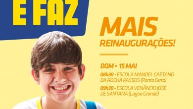 Photo of Prefeitura reinaugura duas escolas na zona rural neste domingo (15)