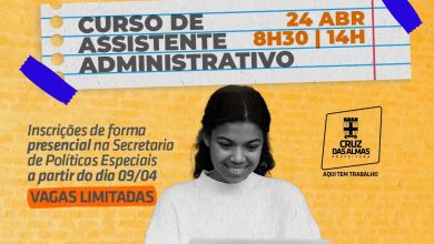 Photo of Capacita Juventude: Prefeitura de Cruz abre inscrições para Curso de Assistente Administrativo