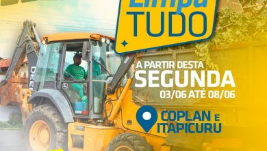 Photo of Operação Limpa Tudo vai promover grande faxinaço na Coplan e Itapicuru a partir de hoje