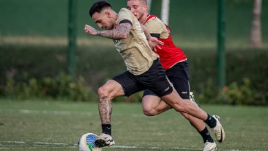 Photo of Visando jogo contra o Bragantino, Vitória realiza treino de finalização