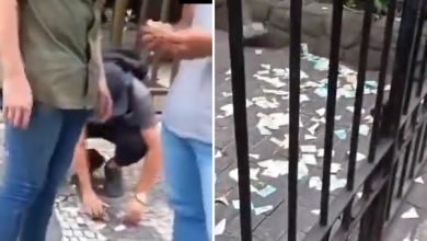 Photo of “Chuva de dinheiro” – homem arremessa dinheiro pela janela em Niterói