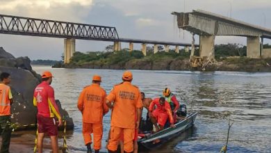 Photo of Bombeiros do Tocantins encerram buscas por vítimas de queda da ponte