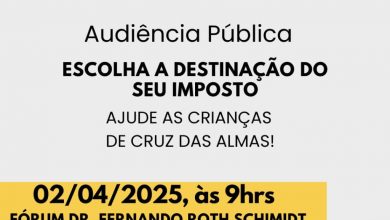 Photo of Audiência Pública discute destinação de recursos do Imposto de Renda para políticas públicas voltadas à infância e adolescência, na próxima quarta-feira (02)