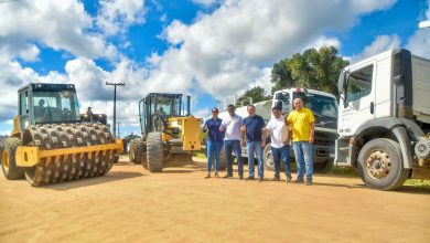 Photo of Obra de pavimentação asfáltica é iniciada na Sapucaia com parceria entre a Prefeitura de Cruz e Governo do Estado