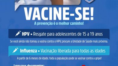 Photo of Prefeitura de Cruz amplia vacinação contra HPV e Influenza