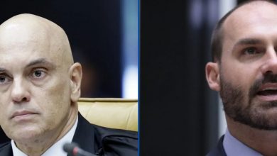 Photo of Eduardo Bolsonaro ironiza Alexandre de Moraes após erro de português