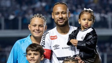 Photo of Neymar está fora de Bahia x Santos, no dia do aniversário de Davi Lucca, seu filho mais velho