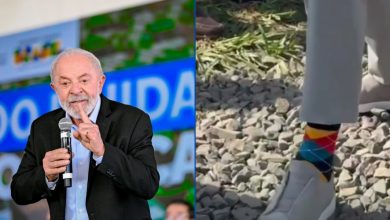 Photo of Lula alfineta Jair Bolsonaro: “Tem gente que tem tornozeleira, eu tenho meia bonita”