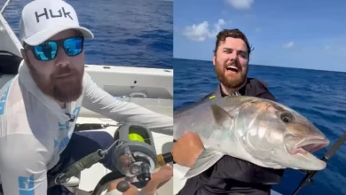 Photo of Zé Neto, da dupla com Cristiano, comemora ao pescar marlim-azul de 300 kg em Ilhéus: “Presente de Deus”