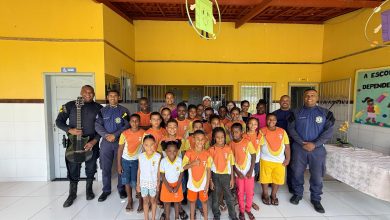 Photo of Com ação nas escolas, Guarda Municipal resgata valores e incentiva formação cidadã das crianças