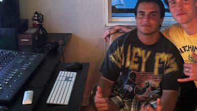 Photo of Vem parceria? Marcelo Sangalo e Shawn Mendes aparecem juntos em estúdio de gravação