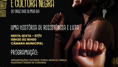Photo of 1º Fórum de Arte e Cultura Negra de Cruz das Almas acontece nesta sexta (07)