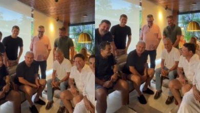 Photo of Em articulação política, Angelo Coronel reúne lideranças na casa de Luizinho Sobral