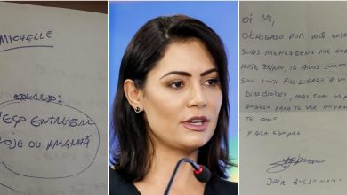 Photo of Michelle Bolsonaro compartilha carta carinhosa escrita pelo marido