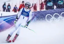 Photo of Em busca de ouro inédito para o Brasil, Lucas Pinheiro lidera primeira descida do slalom gigante