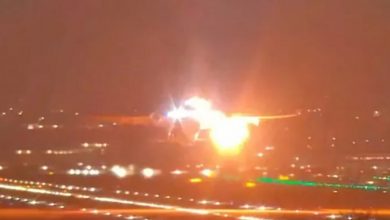 Photo of Avião que ia para EUA pega fogo após decolagem e faz pouso de emergência em Guarulhos