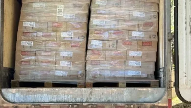 Photo of Policiais civis apreendem 25 toneladas de salsicha em caminhão de carga que estava em direção a Salvador