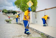 Photo of Sesp realiza Operação Limpa Tudo na Rua Santo Antônio e nos bairros São Judas Tadeu e Vale do Sol