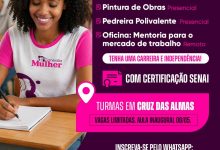Photo of Conexão Mulher: Estão abertas as inscrições para cursos de Pintura de Obras e Pedreira em Cruz das Almas