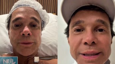Photo of Emocionado, Netinho chora em vídeo no hospital e fala sobre nova luta contra o câncer