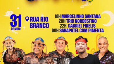 Photo of Confira as atrações do Esperando o São João; festa acontece dia 31 na Rua Rio Branco