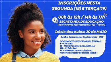 Photo of Inscrições para o Cursinho Inovação acontecem nesta segunda (18) e terça-feira (19)