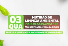 Photo of Mutirão de limpeza da Mata de Cazuzinha marca programação da Semana do Meio Ambiente nesta quarta-feira (3)