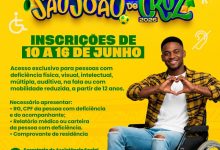 Photo of Inscrições para o Camarote da Acessibilidade do São João 2026 serão realizadas de 10 a 16 de junho