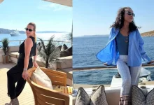Photo of Babás de filhos de Virgínia curtem verão europeu enquanto acompanham a família em superiate