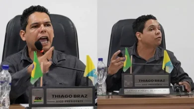 Photo of VÍDEO: Em sessão tumultuada, vereador de Aporá rebate críticos e dispara palavrões durante discurso na Câmara