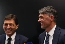 Photo of Paolo Maldini e Leonardo deixam a Federação Italiana após veto de Pirlo como técnico