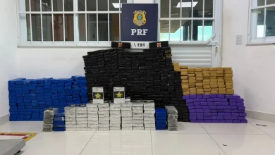 Photo of PRF apreende 434 kg de maconha, cocaína e pasta base em caminhão em trecho da BR-116 na Bahia