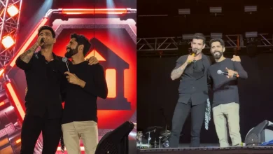 Photo of Gusttavo Lima divide palco com Dory Casanova em Ribeiro do Pombal, valorizando a história do baiano